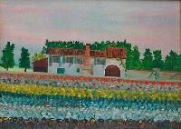 img/Opere varie - 1/Cascinale con campo di fiori in autunno.jpg